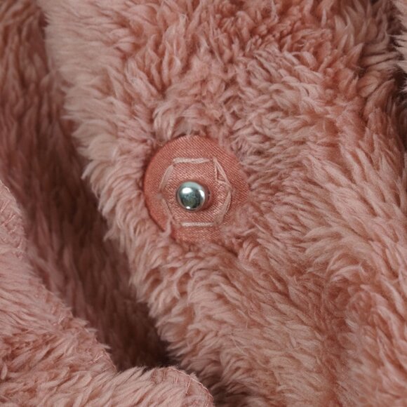 Bobeau Womens Cardigan Sweater Size S Pink Cozycore Weekend Snap Waterfall FLAW - Picture 9 of 14